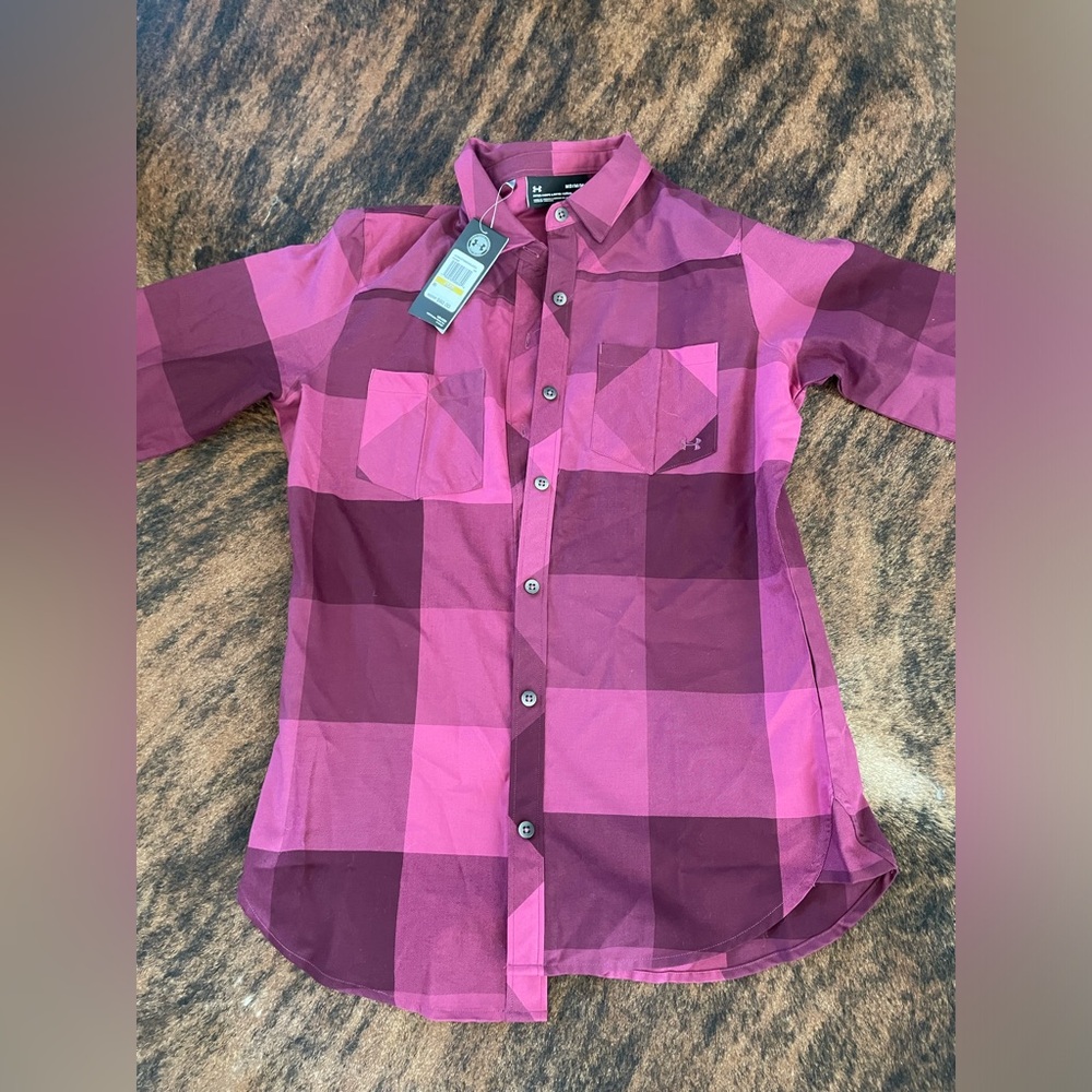 Nwt under armour flannel